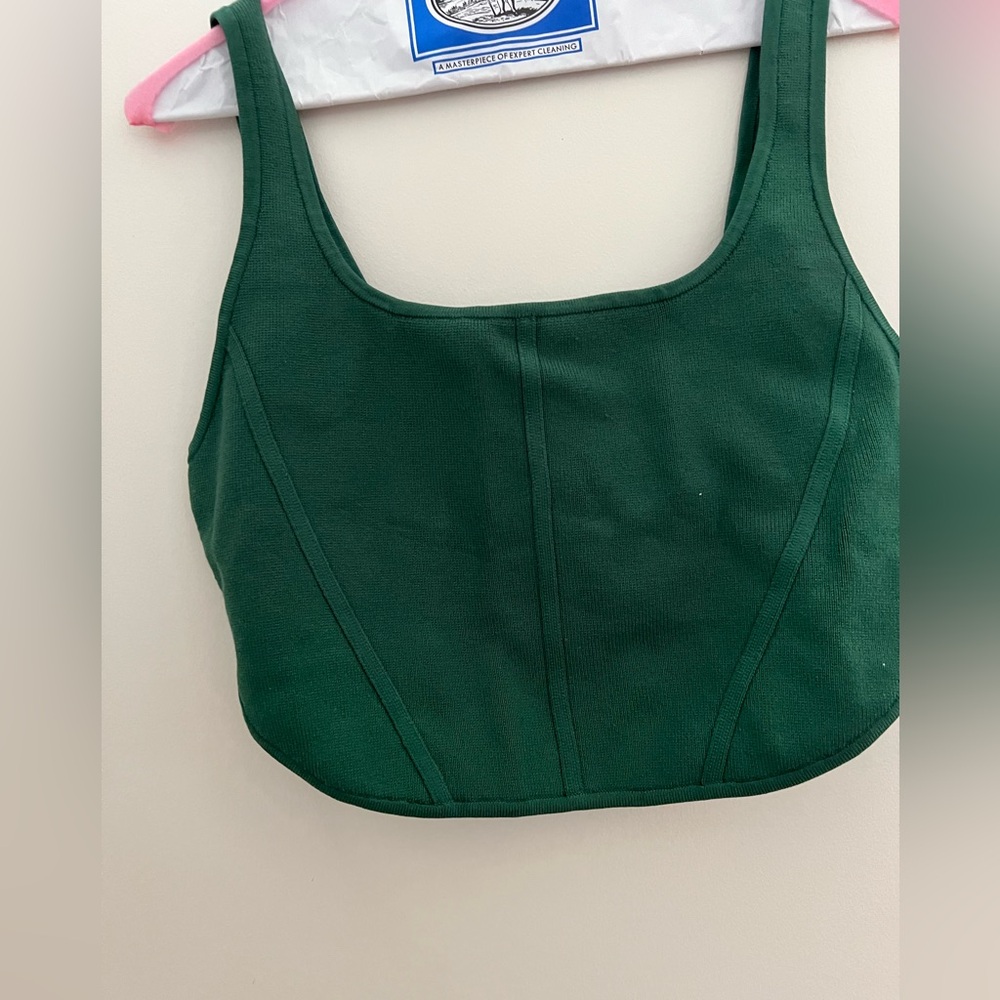 Babaton Forest Green Bustier